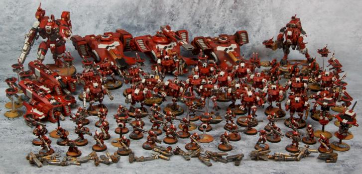 Tau Empire Army - Farsight Enclave by Czopsquad