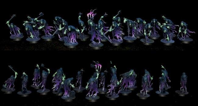 Chairasp horde Nighthaunt by DrD