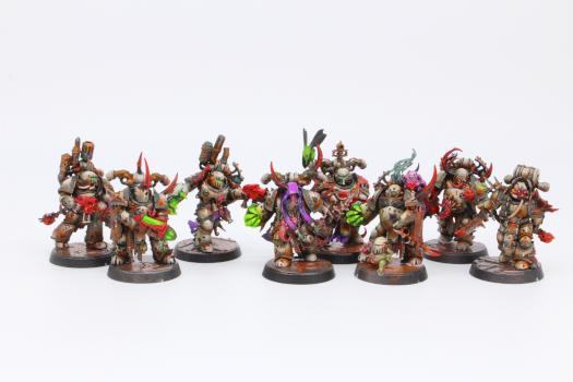 Death Guard Plague Marines by Dr. Stalin