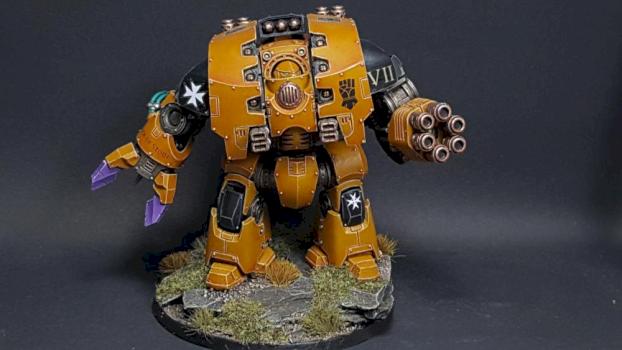Imperial Fist Leviathan Dreadnought by Drömel