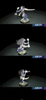 The Masque Daemons of Chaos Slaanesh by WaylanderPaint