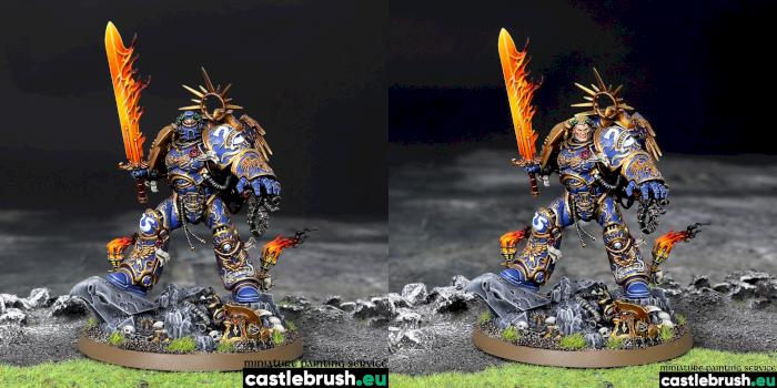 Roboute Guilliman by castlebrush