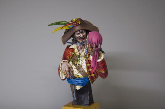 Pirate with skull by Mugiwara_no_Pelmen