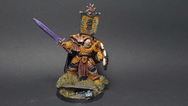 Imperial Fist Praetor by Drömel