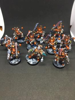 KHORNE BERSERKERS by juanlurockerman