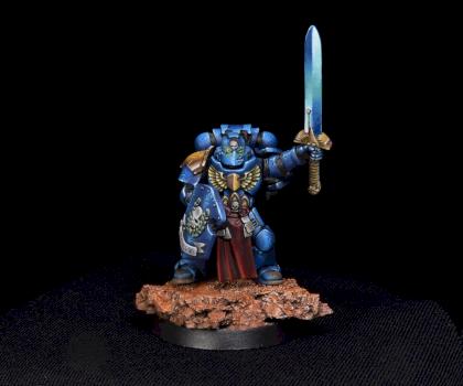 Ultramarine Captain by cyberbum