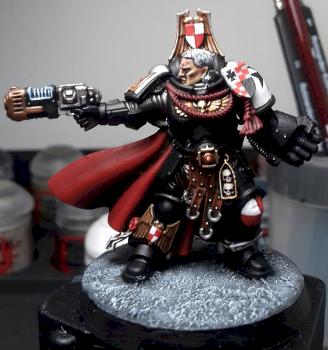 Black Templar Primaris Captain by Nagini