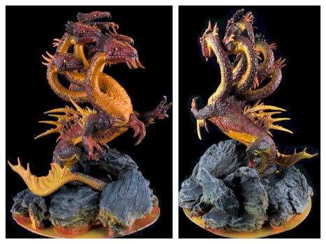 Dark Elves War Hydra by Dualkitsune