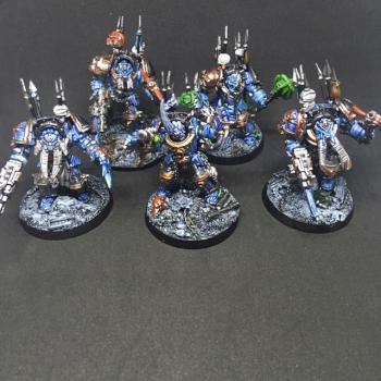 TERMINATORS CHAOS SPACE MARINES by juanlurockerman