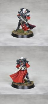 Our Maryted Lady Sister of Battle by El Guardian