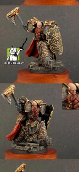 SF Celtic Warrior conversion / sculpture by Scibor