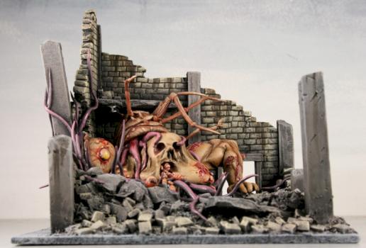Nurgle Infested Urban Ruins by Terraformer