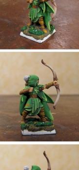 Wood Elf - Glade Guard by Diarsid