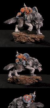 Wolf Lord on Thunderwolf by ARRRDIAN