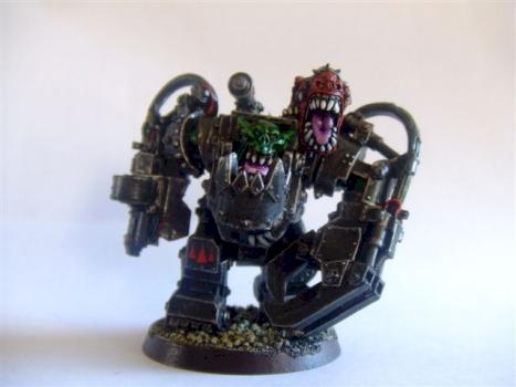 Ork warboss in mega armour by tomarse