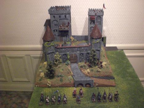 Bretonnian Castle by Lapin_Rouge