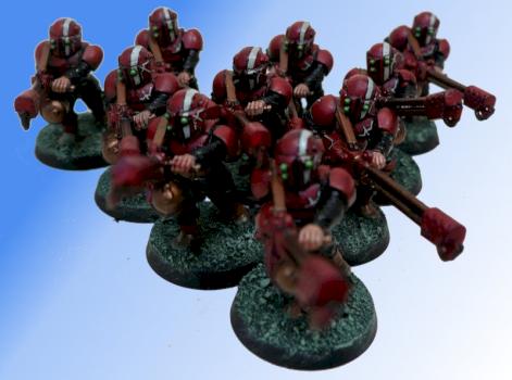 Imperial Guys with Flamers by DaTroll