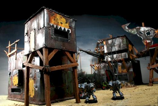 Ork Scrapmetal City by Terraformer