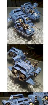 Land Speeder - Ultramarines by sidestreaker