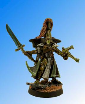 Eldar Autarch for gaming by DaTroll