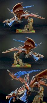 High Elf Lord On Dragon by TheMiniatureWorkshop