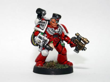 Blood Angels Sanguinary Priest by tahrik mili