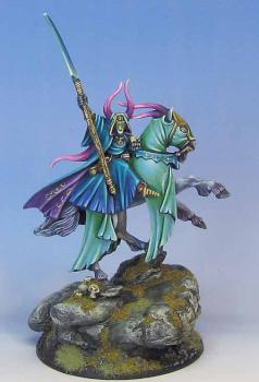 Special edition Chaos sorcerer on sculpted base by Wappellious