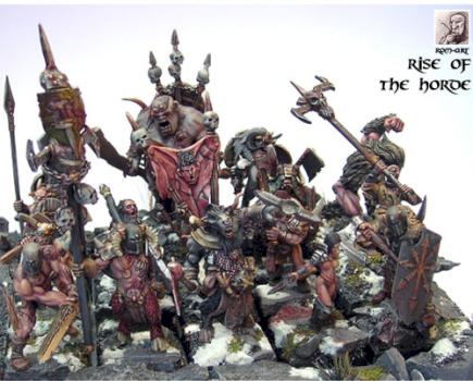 Rise of the Horde - Chaos Marauders by jarhead