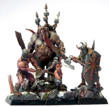 Begin of a Chaos Marauder unit by jarhead