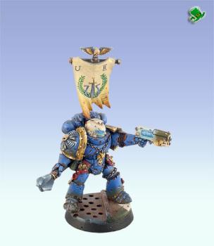 SM Ultramarines Hero by leprechaun studio