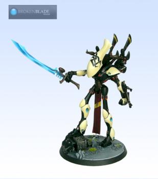Eldar Wraithlord by Brokenblade