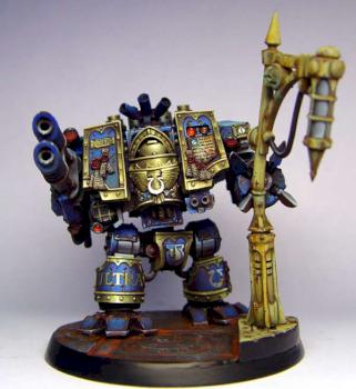Ultramarines venerable dreadnought by Yellow one