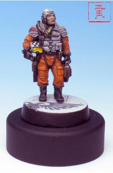 Imperial Navy Pilot- Forge world by LouW