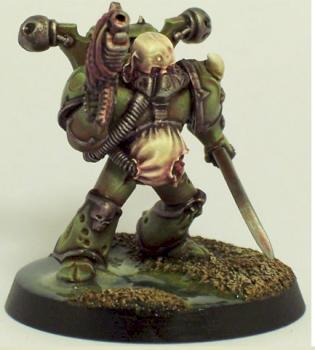 Plague Marine Trooper by bushido