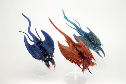 Screamers of Tzeentch by iotaomicron