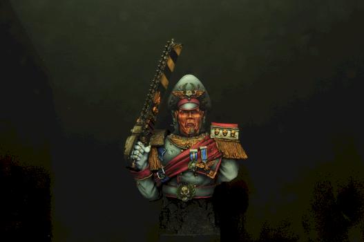 Commissar Bust Forgeworld by tattooman