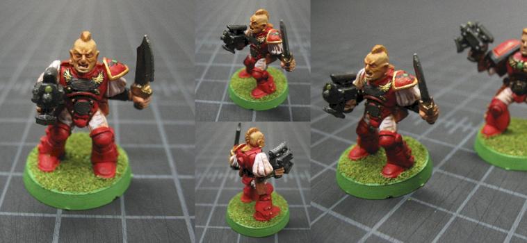 Blood Angels Scout by kaiserbudheim