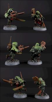 Nurgle Sniper team by Warmonger Creation