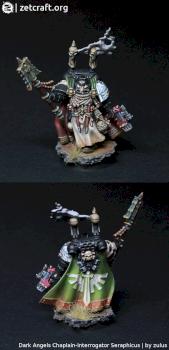 Dark Angels Chaplain-Interrogator Seraphicus by zulus