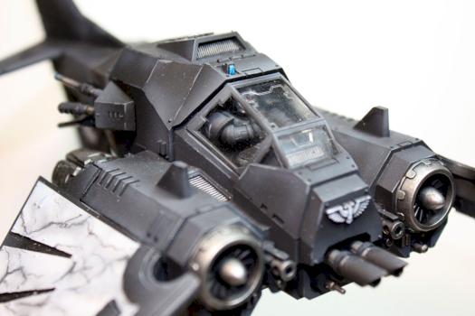 Deathwing Nephilim jetfighter by javiko*minis