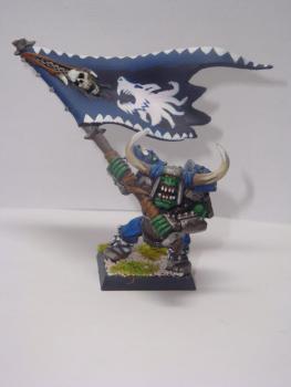 Orc Standard bearer by mechabrizilla