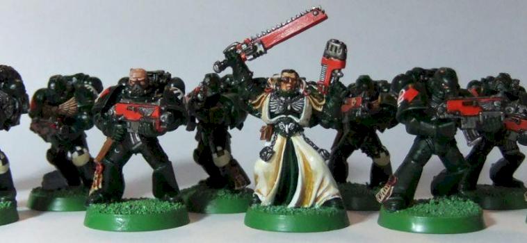 Dark Angels Tactical Squad by Stront
