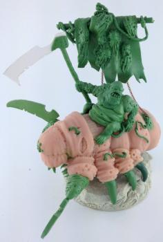 CSM custom Chaos Nurgle Daemon Lord on Plague Beast by hagness