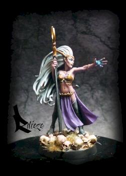 dark elfe sorceress by [R#]