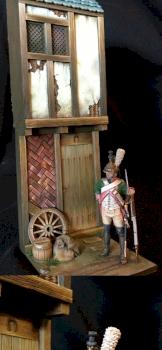 French Dragoon in campaign dress by ElSergio