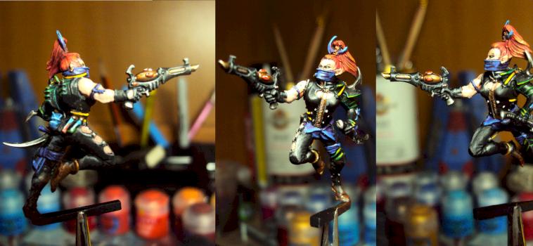 Dark Eldar wych by Pervader