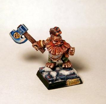 Old fashioned dwarf Slayer by mamikon