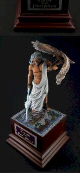 Zeus and Periphas by Valloa