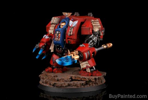 Blood Angels Furioso Librarian Dreadnought by www.buypainted.com