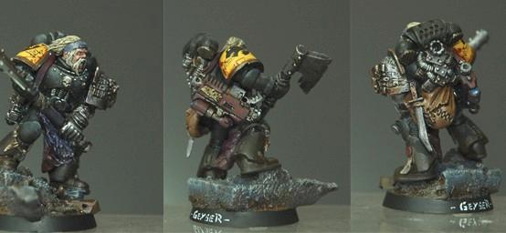 Space Wolf Deathwatch by GeyseR